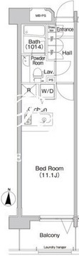 プライムアーバン学芸大学パークフロント 308 間取り図