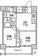 JMFレジデンス北品川 1105 間取り図