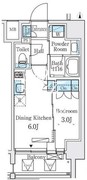 HF大森レジデンス 403 間取り図