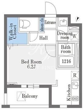 ラドゥセール巣鴨イースト 313 間取り図
