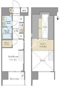 ブリリアイスト清澄白河 1301 間取り図 ?>
