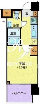 ジェノヴィア白金台グリーンヴェール 1004 間取り図