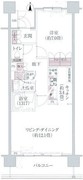 リージア経堂テラスガーデン 207 間取り図