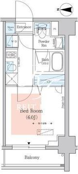 アーバネックス南品川2 803 間取り図