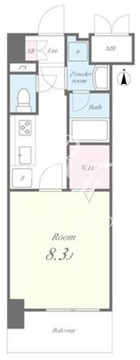 グラシーナ文京 902 間取り図