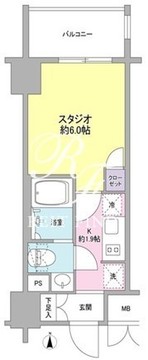 コンフォリア春日富坂 611 間取り図