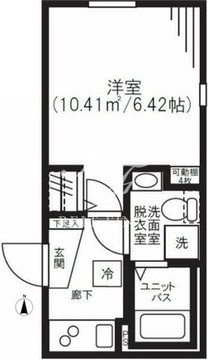 湯島レジデンス 202 間取り図