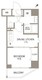 エスティメゾン赤羽2 803 間取り図