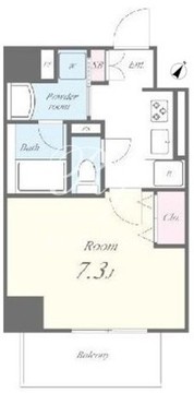 YHT押上 204 間取り図