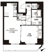 アーバネックス大森 1301 間取り図