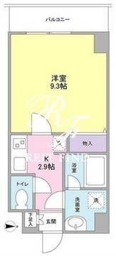 ヒルサイド御茶ノ水 405 間取り図