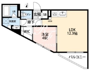 アクセス池袋アネックス 201 間取り図