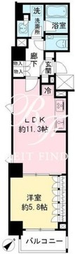 ＩＢＩＳ市ヶ谷 209 間取り図