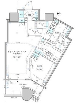 パークタワー勝どき S-3818 間取り図