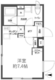 プラティーク森下 201 間取り図