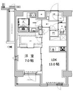エスレジデンス板橋大山 1001 間取り図
