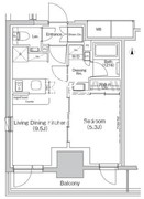 ザ・パークハビオ亀戸 203 間取り図