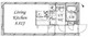 フラッフィー市谷台町 402 間取り図