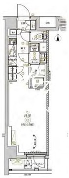 リルシアシティ北新宿 703 間取り図