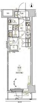 リルシアシティ北新宿 106 間取り図