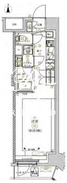 リルシアシティ北新宿 508 間取り図