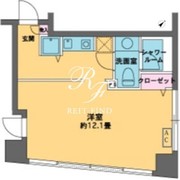 カスタリア水天宮2 504 間取り図