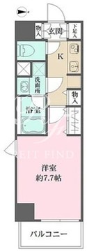 WHARF森下 203 間取り図