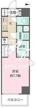 WHARF森下 501 間取り図