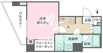 WHARF森下 604 間取り図