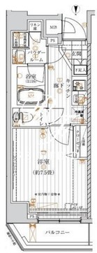 レガリス目白学習院下 404 間取り図