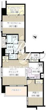 KDXレジデンス日本橋水天宮 508 間取り図