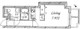 フラッフィー祐天寺 104 間取り図