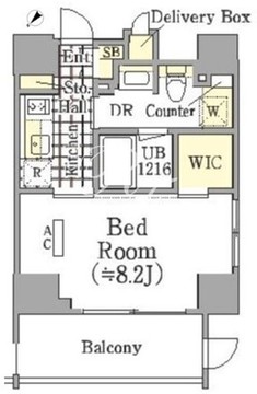 ザ・パークワンズ三軒茶屋 108 間取り図