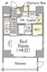 ザ・パークワンズ三軒茶屋 108 間取り図