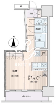 エスティメゾン錦糸町2 403 間取り図