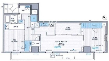 栖－すみか－浅草蔵前 201 間取り図