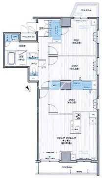 栖-すみか-浅草蔵前 1203 間取り図