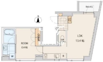 エスセナーリオ目白 1003 間取り図