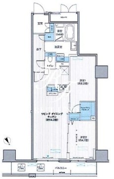 栖－すみか－浅草蔵前 504 間取り図