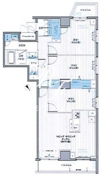 栖－すみか－浅草蔵前 1403 間取り図