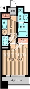 KDXレジデンス神楽坂 604 間取り図