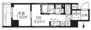 グランパセオ清澄白河2 301 間取り図