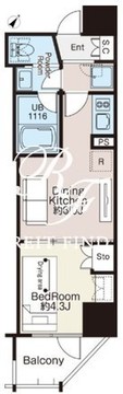 ベルファース大森サウス 901 間取り図