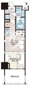 ベルファース大森サウス 905 間取り図
