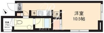 パセオ神宮前 102 間取り図