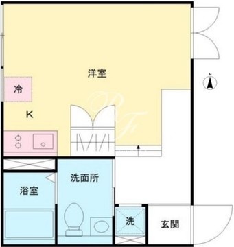 ラピス原宿2 103 間取り図