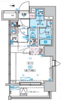 リヴシティ森下駅前 502 間取り図