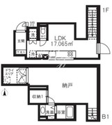 ミオテゾーロ哲学堂カーザ 102 間取り図