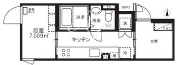 ミオテゾーロ哲学堂カーザ 403 間取り図