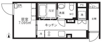 ミオテゾーロ哲学堂カーザ 205 間取り図